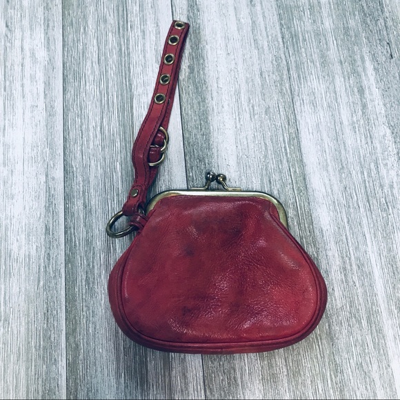 Marc Jacobs Red Leather Change Purse - Picture 2 of 6